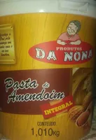 Pasta de amendoim integral