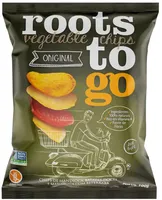 Chips Mandioca, Batatas Doces E Mandioca Com Beterraba Original Roots To Go Pacote 100g