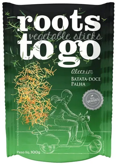 Batata Doce Palha Alecrim Roots To Go Pacote 100g