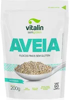 Aveia Em Flocos Finos Vitalin Pouch 200g