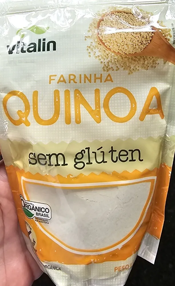 Farinha De Quinoa Real Orgânica Vitalin Pouch 150g