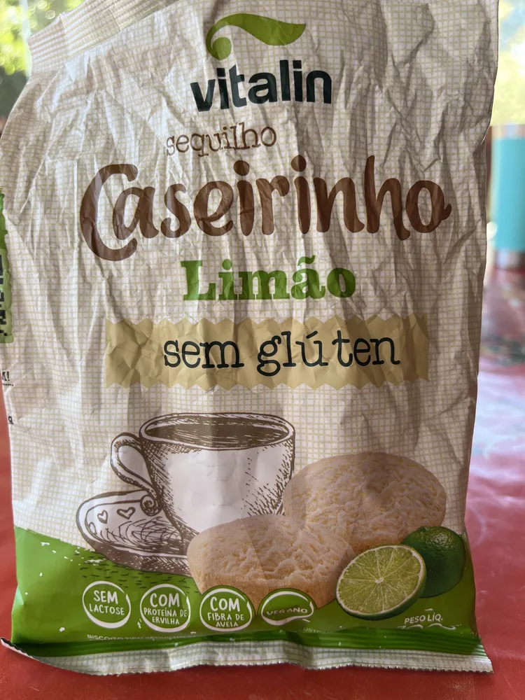 Sequilho Caseirinho Limão sem glúten