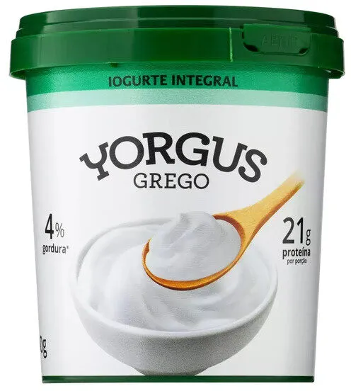Iogurte Integral Grego Yorgus Pote 500g
