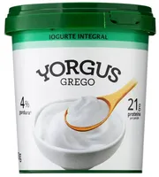 Iogurte Integral Grego Yorgus Pote 500g