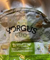 Yorgus Duo Limão, Biscoito, Choco Branco