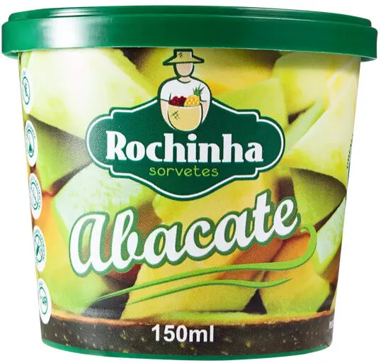 Sorvete Abacate Rochinha Sorvetes Pote 150ml