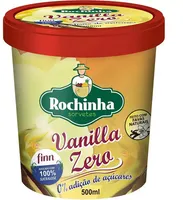 Sorvete Vanilla Rochinha Sorvetes Zero Pote 470ml