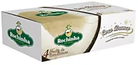 Pack Picolé Coco Branco Rochinha Sorvetes Pacote 220g 4 Unidades