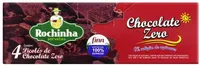 Pack Picolé Chocolate Sem Adição De Açúcar Rochinha Sorvetes Caixa 220g 4 Unidades