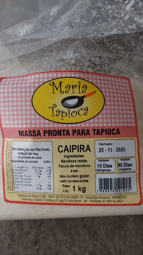 Tapioca Caipira