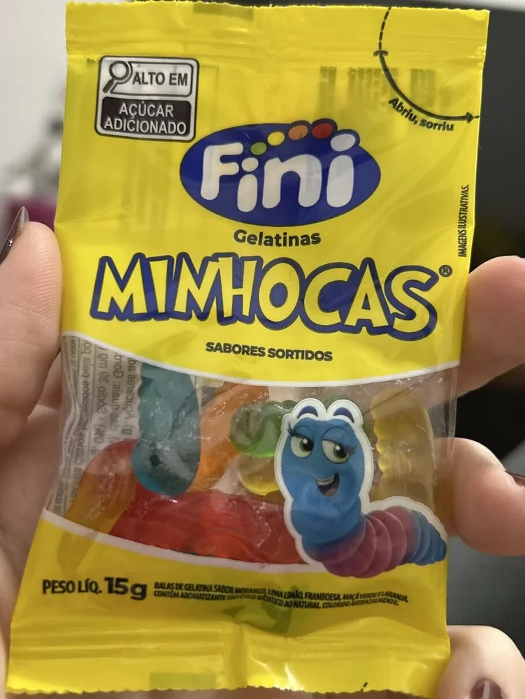 Minhocas Sabores Sortidos