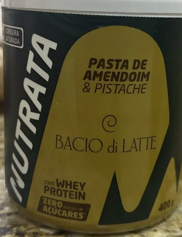 Pasta De Amendoim E Pistache Bacio De Latte