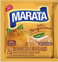 suco em pó sabor tangerina Maratá