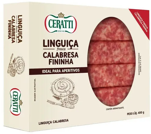Linguiça Calabresa Fininha Ceratti 400g