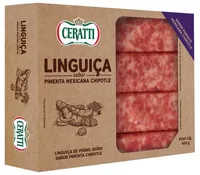 Linguiça De Pernil Suíno Pimenta Mexicana Chipotle Ceratti 400g