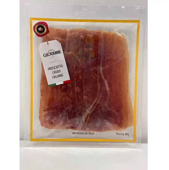 Presunto Cru Fatiado Italiano Ceratti 80g
