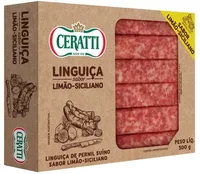 Linguiça De Pernil Suíno Limão Siciliano Ceratti 400g