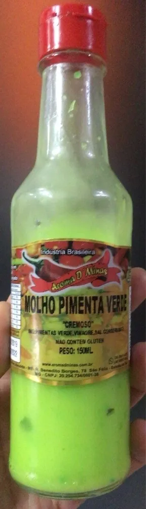 Molho Pimenta Verde