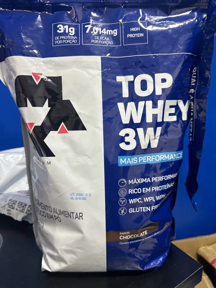 Top Whey 3W Sabor Chocolate