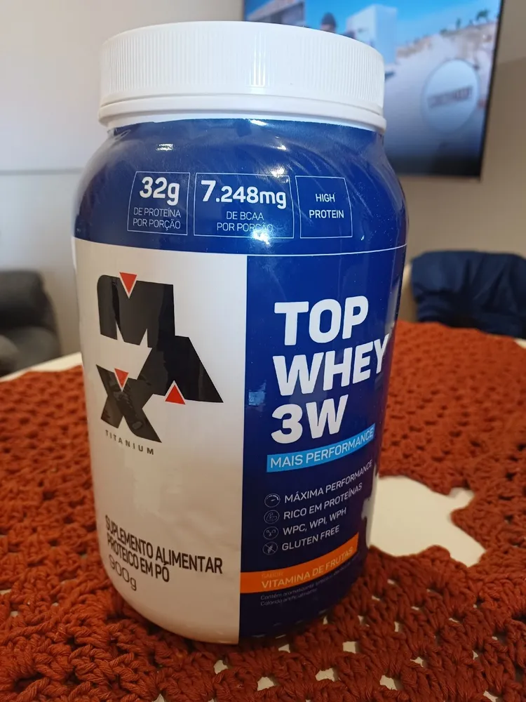 Top Whey 3w Mais Performance Vitamina De Frutas