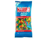 Bala De Gelatina Frutas Aviões Haribo Pacote 90g