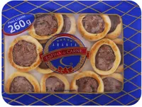 Esfirra Congelada Aberta Carne Arabia Bandeja 260g