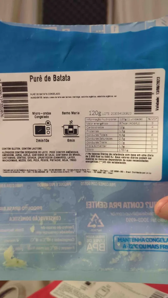 Purê de Batata
