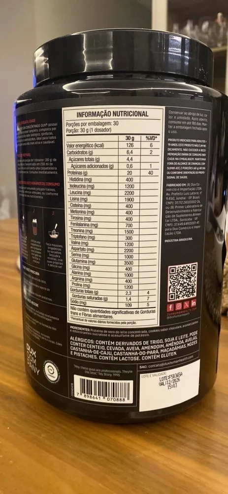 Whey Protein Concentrado