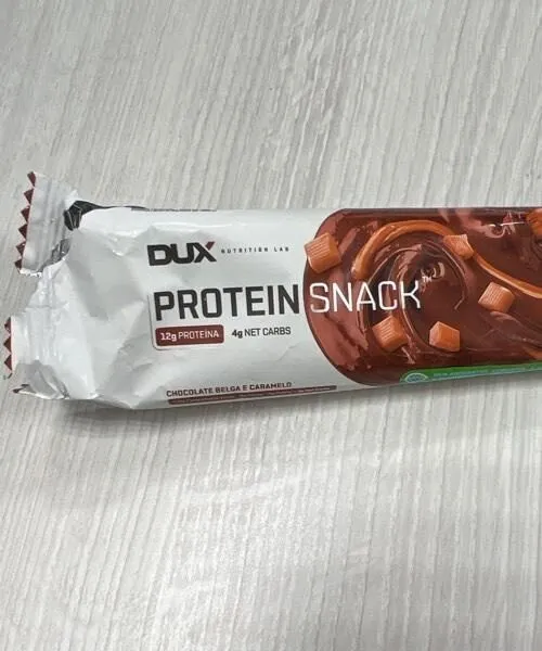 Barra de Proteína Choc Belga e Caramelo