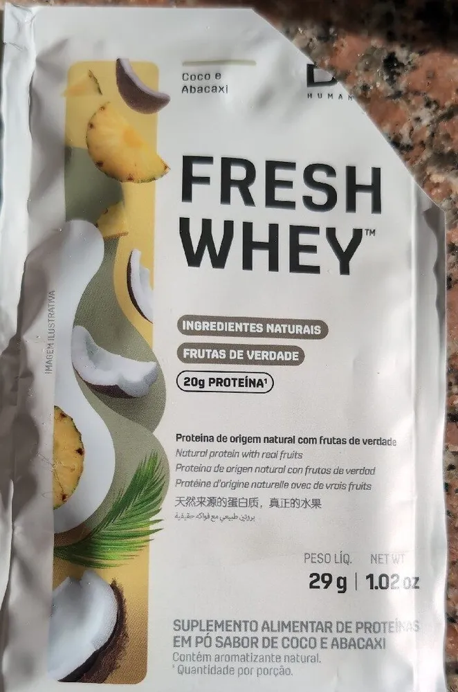 Fresh whey coco abacaxi