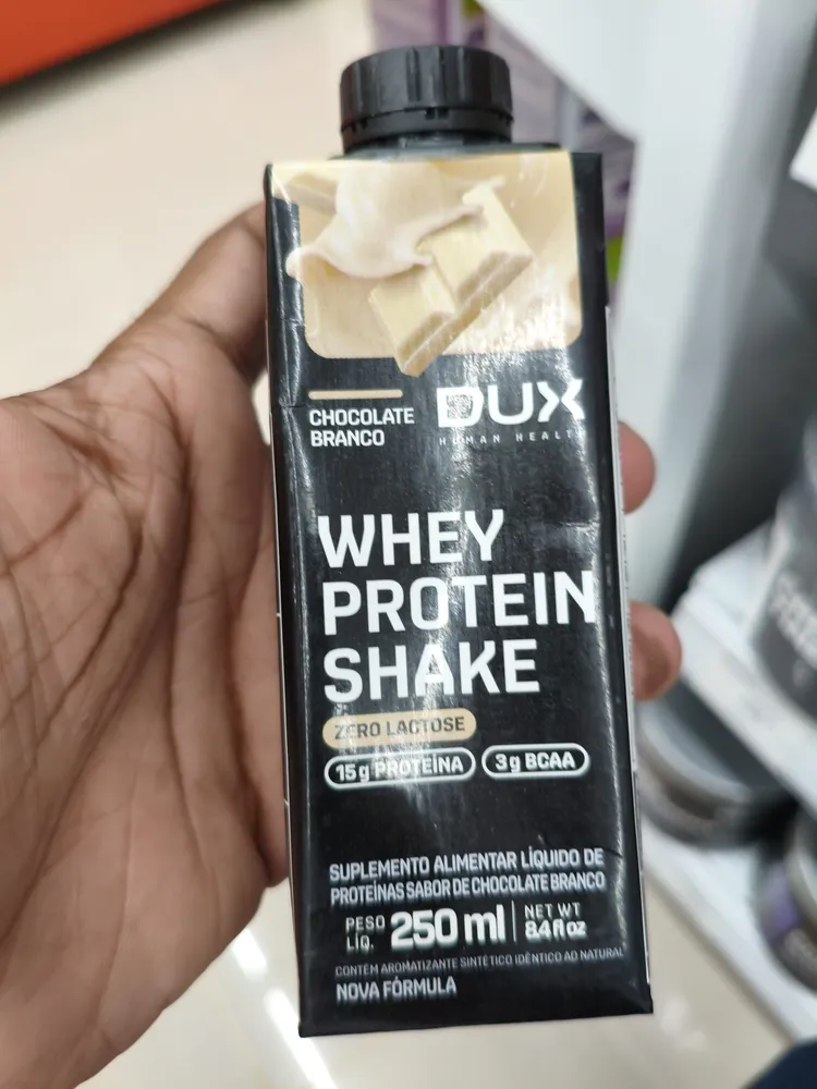 Whey protein Shake Chocolate Branco 250ml