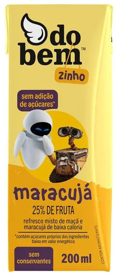 Refresco Maracujá Do Bem Do Benzinho Caixa 200ml