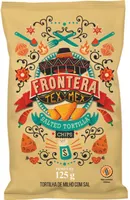 Tortilha Chips De Milho Com Sal Frontera Tex Mex Pacote 125g