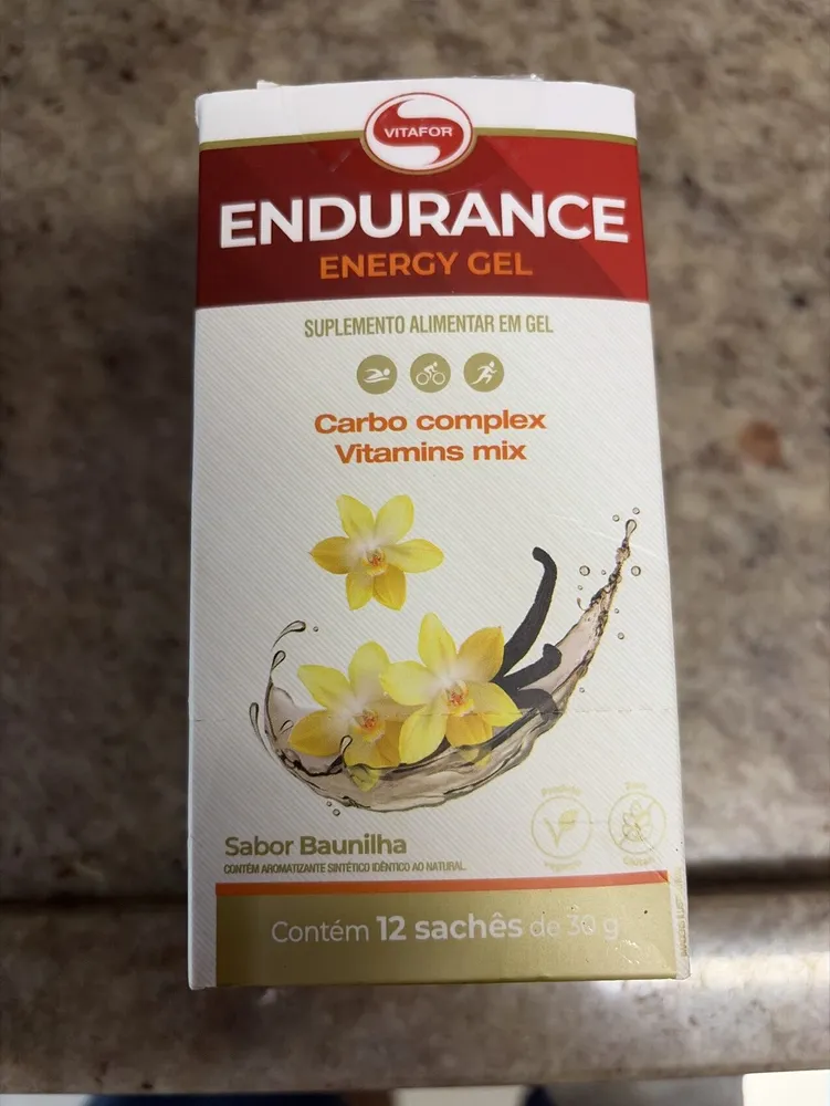 Energy Gel de Baunilha
