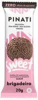 Barra De Nuts Brigadeiro Zero Sódio Super Saúde Pinati Sweet Pacote 20g