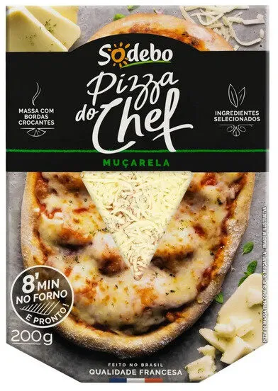 Pizza Muçarela Sodebo Do Chef Caixa 200g