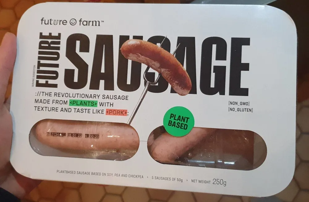 Future Sausage saucisses vegan