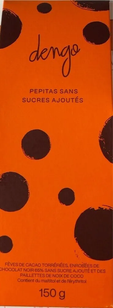 Pepitas sans sucres ajoutés