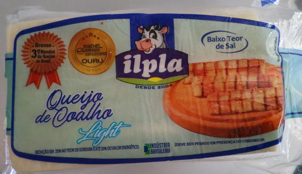 Queijo coalho light