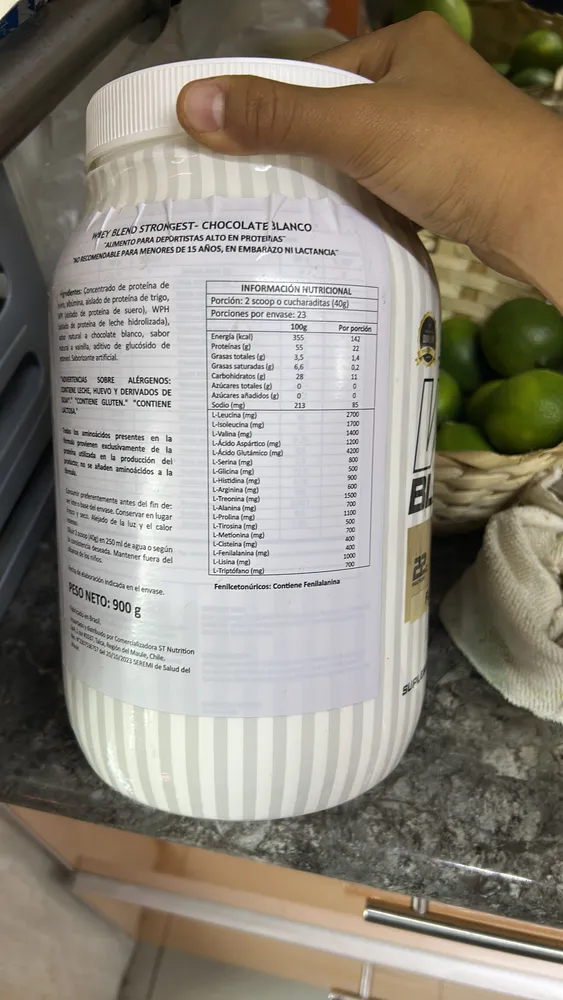 Whey Protein Concentrado Chocolate Branco