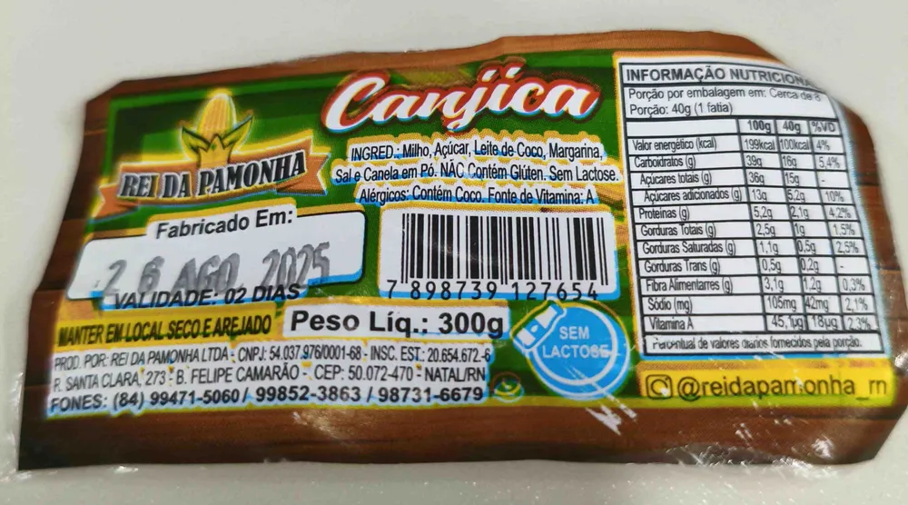 Canjica Caseira