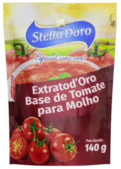 Extrato De Tomate Stella Doro Extratod’oro Sachê 140g