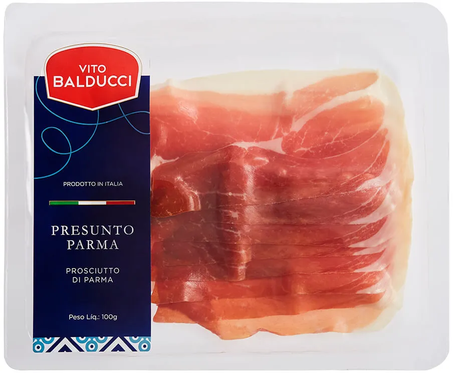 Presunto Parma Fatiado Vito Balducci 100g