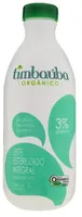 Leite Esterilizado Integral Orgânico Timbaúba Garrafa 1l