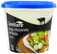 Queijo Mussarela De Búfala Cereja Levitare Pote 150g