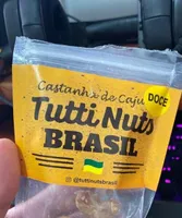 Castanha de caju caramelizada