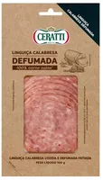 Linguiça Calabresa Fatiada Cozida E Defumada Ceratti 100g