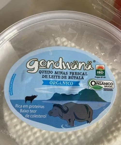 Queijo minas frescal de leite de búfala