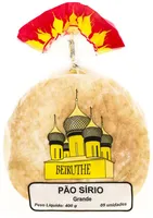 Pão Sírio Grande Beiruthe Pacote 400g