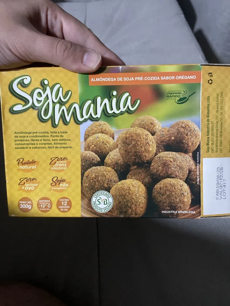 Almôndega de Soja
